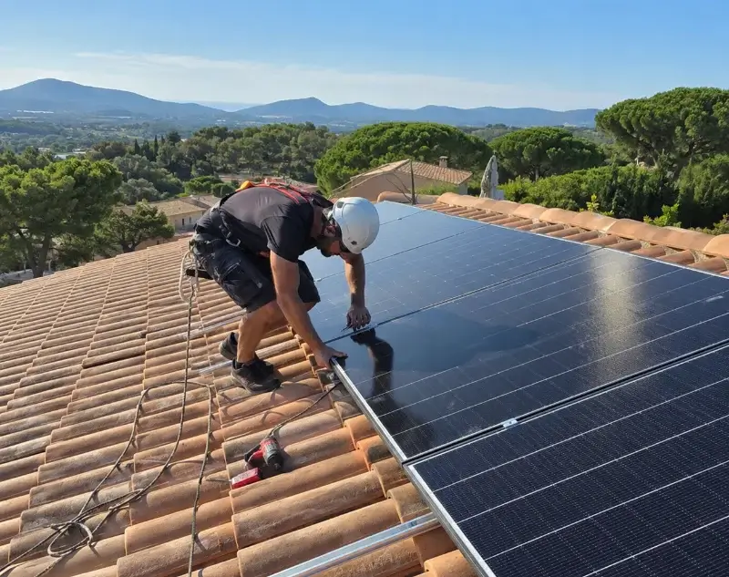 Installateur panneaux solaires Soubès — pose photovoltaïque sur toiture